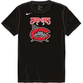 Nike MiLB Youth Short Sleeve Cotton Tee Carolina Mudcats NY28