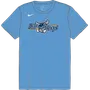 Nike MiLB Youth Short Sleeve Cotton Tee Wilmington Blue Rocks NY28
