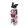 Logo Brands Alabama 34Oz Native Quencher Bottle 102-S34qb-63 Alabama Crimson Tide