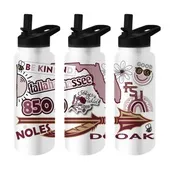 Logo Brands Fl State 34Oz Native Quencher Bottle 136-S34qb-63 Florida State Seminoles