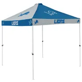 Logo Brands Detroit Lions 2017 Logo Checkerboard Canopy 611-42C-1 Detroit Lions