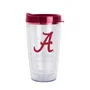 Logo Brands Alabama 16Oz Flipside Dbl Wall Clear Tumbler 102-Pd16ct-34 Alabama Crimson Tide