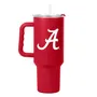 Logo Brands Alabama 40Oz Flipside Powder Coat Tumbler 102-S40ptc-34 Alabama Crimson Tide