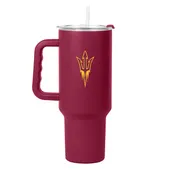 Logo Brands Az State 40Oz Flipside Powder Coat Tumbler 107-S40ptc-34 Arizona State Sun Devils
