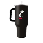Logo Brands Cincinnati 40Oz Flipside Powder Coat Tumbler 121-S40pt-34 Cincinnati Bearcats