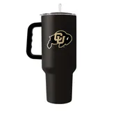 Logo Brands Colorado 40Oz Flipside Powder Coat Tumbler 126-S40pt-34 Colorado Buffaloes