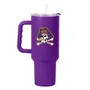 Logo Brands East Carolina 40Oz Flipside Powder Coat Tumbler 131-S40ptc-34 East Carolina Pirates