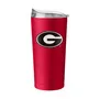 Logo Brands Georgia 20Oz Flipside Powder Coat Tumbler 142-S20pt-34 Georgia Bulldogs