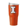 Logo Brands Illinois 30Oz Flipside Powder Coat Tumbler 151-S30pt-34 Illinois Fighting Illini