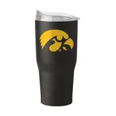 Logo Brands Iowa 30Oz Flipside Powder Coat Tumbler 155-S30pt-34 Iowa Hawkeyes