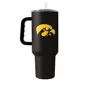 Logo Brands Iowa 40Oz Flipside Powder Coat Tumbler 155-S40pt-34 Iowa Hawkeyes