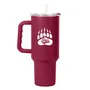 Logo Brands Montana 40Oz Flipside Powder Coat Tumbler 179-S40ptc-34 Montana Grizzlies
