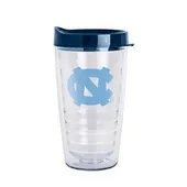 Logo Brands North Carolina 16Oz Flipside Dbl Wall Clear Tumbler 185-Pd16ct-34 North Carolina Tar Hee