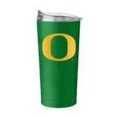 Logo Brands Oregon 20Oz Flipside Powder Coat Tumbler 194-S20pt-34 Oregon Ducks