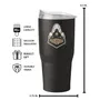 Logo Brands Purdue 30Oz Flipside Powder Coat Tumbler 201-S30pt-34 Purdue Boilermakers