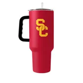 Logo Brands Usc 40Oz Flipside Powder Coat Tumbler 205-S40pt-34 Usc Trojans