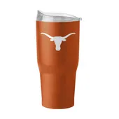 Logo Brands Texas 30Oz Flipside Powder Coat Tumbler 218-S30pt-34 Texas Longhorns