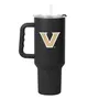 Logo Brands Vanderbilt 40Oz Flipside Powder Coat Tumbler 232-S40pt-34 Vanderbilt Commodores