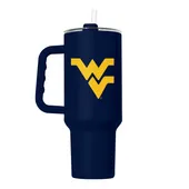 Logo Brands West Virginia 40Oz Flipside Powder Coat Tumbler 239-S40ptc-34 West Virginia Mountaineers