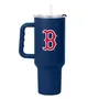 Logo Brands Boston Red Sox 40Oz Flipside Powder Coat Tumbler 505-S40ptc-34 Boston Red Sox