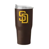 Logo Brands San Diego Padres 30Oz Flipside Powder Coat Tumbler 524-S30pt-34 San Diego Padres