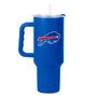 Logo Brands Buffalo Bills 40Oz Flipside Powder Coat Tumbler 604-S40ptc-34 Buffalo Bills