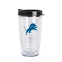 Logo Brands Detroit Lions 16Oz Flipside Dbl Wall Clear Tumbler 611-Pd16ct-34 Detroit Lions