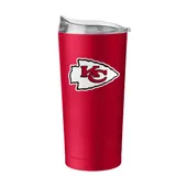 Logo Brands Kansas City Chiefs 20Oz Flipside Powder Coat Tumbler 616-S20pt-34 Kansas City Chiefs