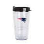 Logo Brands New England Patriots 16Oz Flipside Dbl Wall Clear Tumbler 619-Pd16ct-34 New England Patr