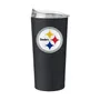 Logo Brands Pittsburgh Steelers 20Oz Flipside Powder Coat Tumbler 625-S20pt-34 Pittsburgh Steelers