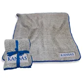 Logo Brands Kansas Frosty Fleece 157-25F-1 Kansas Jayhawks