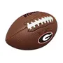 Logo Brands Georgia Mini Size Composite Football 142-93Mc-1 Georgia Bulldogs
