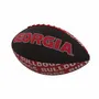 Logo Brands Georgia Repeating Mini-Size Rubber Football 142-93Mr-3 Georgia Bulldogs