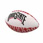 Logo Brands Ohio State Repeating Mini-Size Rubber Football 191-93Mr-3 Ohio State Buckeyes