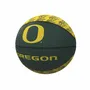 Logo Brands Oregon Repeating Logo Mini-Size Rubber Basketball 194-91Mr-1 Oregon Ducks