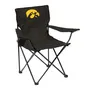 Logo Brands Iowa Quad Chair 155-13Q Iowa Hawkeyes