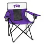 Logo Brands Tcu Elite Chair 215-12E Texas Christian Horned Frogs