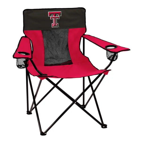 Logo Brands Tx Tech Elite Chair 220-12E Texas Tech Red Raiders
