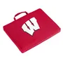 Logo Brands Wisconsin Bleacher Cushion 244-71B Wisconsin Badgers