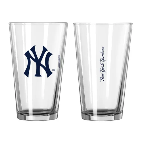 Logo Brands New York Yankees 16Oz Gameday Pint Glass 520-G16p-1 New York Yankees