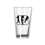 Logo Brands Cincinnati Bengals 16Oz Gameday Pint Glass 607-G16p-1 Cincinnati Bengals