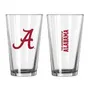 Logo Brands Alabama 16Oz Gameday Pint Glass 102-G16p-1 Alabama Crimson Tide