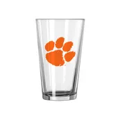 Logo Brands Clemson 16Oz Gameday Pint Glass 123-G16p-1 Clemson Tigers