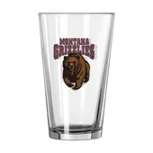 Logo Brands Montana 16Oz Gameday Pint Glass 179-G16p-1 Montana Grizzlies