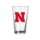 Logo Brands Nebraska 16Oz Gameday Pint Glass 182-G16p-1 Nebraska Cornhuskers