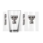 Logo Brands Texas Tech 16Oz Gameday Pint Glass 220-G16p-1 Texas Tech Red Raiders