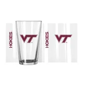 Logo Brands Virginia Tech Gameday 16 Oz Pint Glass 235-G16p-1 Virginia Tech Hokies