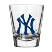 Logo Brands New York Yankees 2Oz Gameday Shot Glass 520-G2s-1 New York Yankees