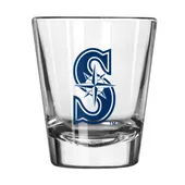 Logo Brands Seattle Mariners 2Oz Gameday Shot Glass 526-G2s-1 Seattle Mariners