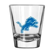 Logo Brands Detroit Lions 2Oz Gameday Shot Glass 611-G2s-1 Detroit Lions